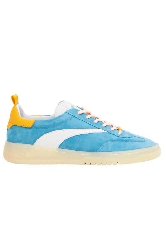 Retro - Style Women's Sneakers in Pastel Colors for a Nostalgic and Fashionable VibeWomen's Panama Sneaker In Adriatic Blue