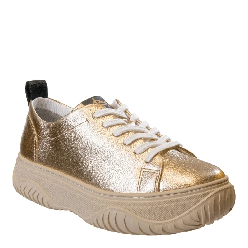 Women's Sneakers with Memory Foam Insoles for Exceptional Cushioning and ComfortWomen's Pangea Sneaker In Gold