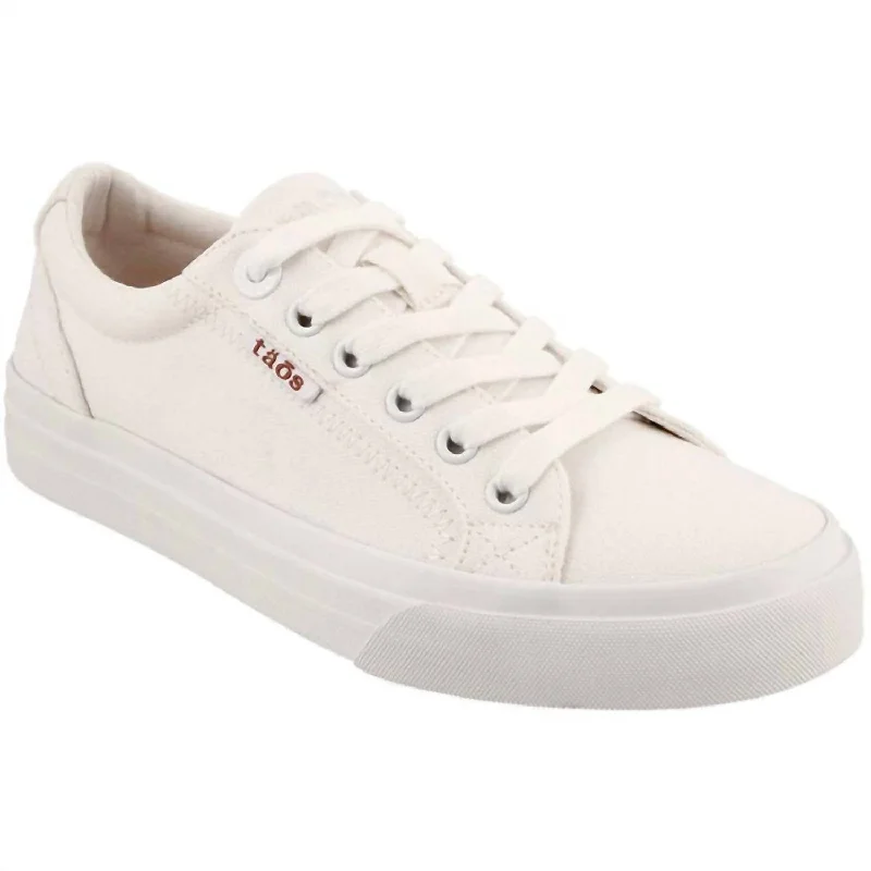 Women's Sneakers with Adjustable Straps for a Customized Fit During High - Impact ExercisesWomen's Plim Soul Sneaker - Medium Width In White
