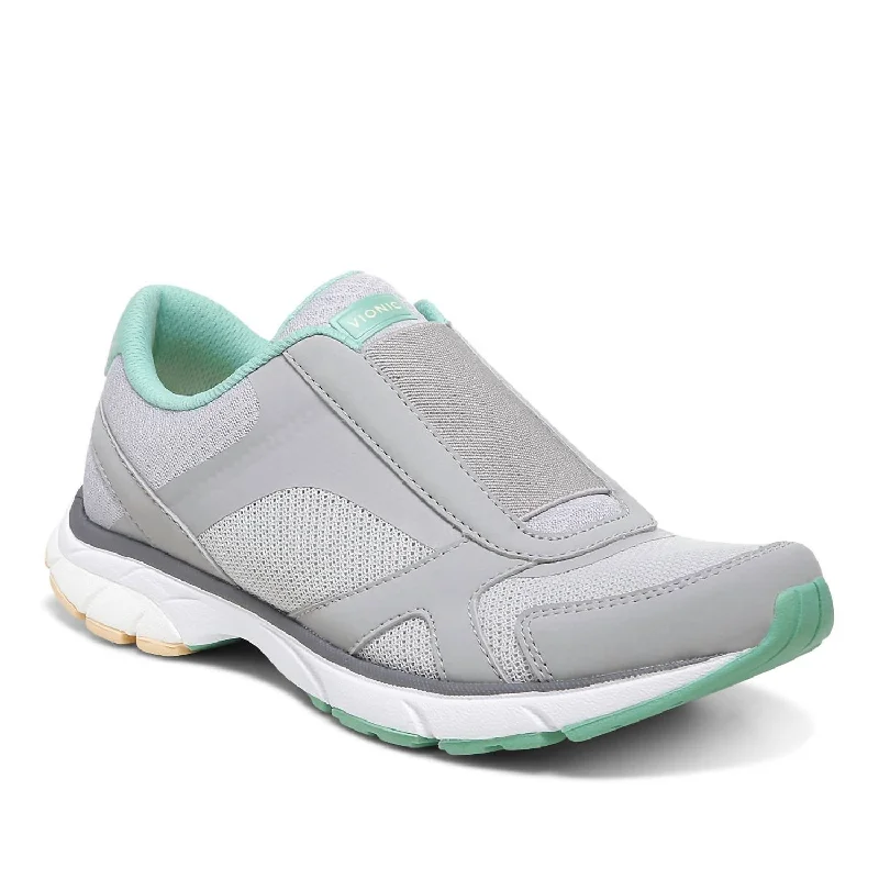 Slip - On Women's Canvas Sneakers in Navy for Easy and Effortless WearWomen's Samana Sneaker - Medium Width In Vapor/mint Chip