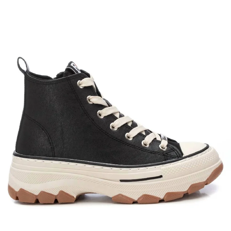 Women's Sneakers with Memory Foam Insoles for Exceptional Cushioning and ComfortWomen's Sneaker Booties In Black
