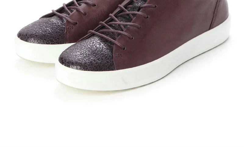 Sparkly Rhinestone - Embellished Women's Sneakers for a Glamorous and Eye - Catching LookWomen's Soft 8 Sneaker In Fig