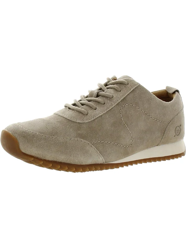 Women's Sneakers with Memory Foam Insoles for Exceptional Cushioning and ComfortWomens Suede Lace-Up Casual And Fashion Sneakers