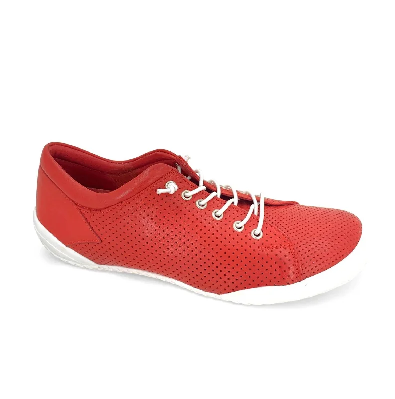 Women's Sneakers with Hidden Wedges for a Subtle Height Boost and Added StyleWomen's Teejay Sneaker In Red